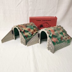 HORNBY-MECCANO lotto di 2 tunnel con semafori illuminabili 2