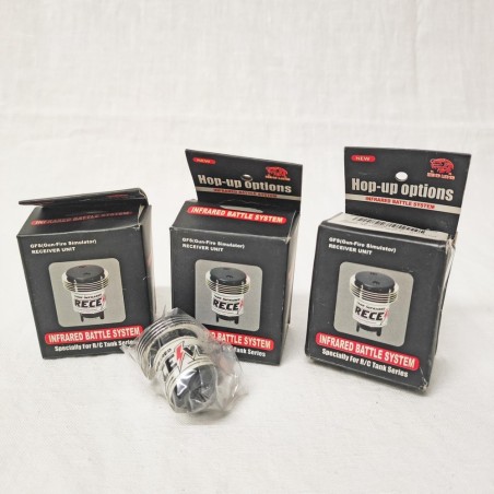 3x Ricevitori infrarossi per tank sc. 1/16 simulatore gun-fire