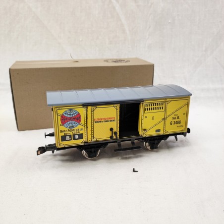 ETS 489 carro coperto trasporto carni fresche scala 0 un gancio rotto