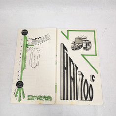 Pieghevole settimana della Meccanica Agraria Roma 8-23 maggio 1932 A.X 2
