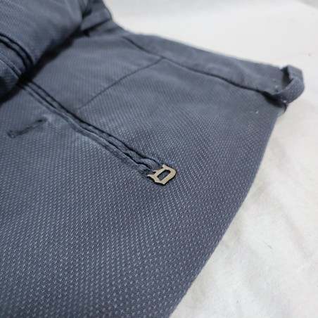 Dondup pantalone uomo Gaubert in cotone colore blu nuovo tg 32