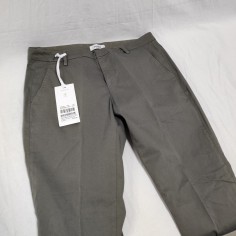 Dondup pantalone uomo Gaubert in cotone colore marrone nuovo tg 32