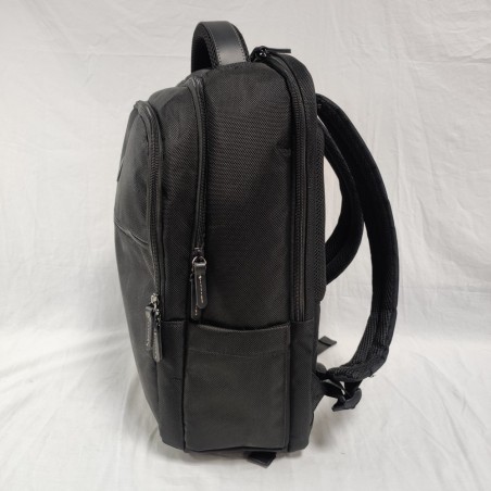 Zainetto Bric's Siena colore nero in cordura, imbottito per laptop 15,6 "