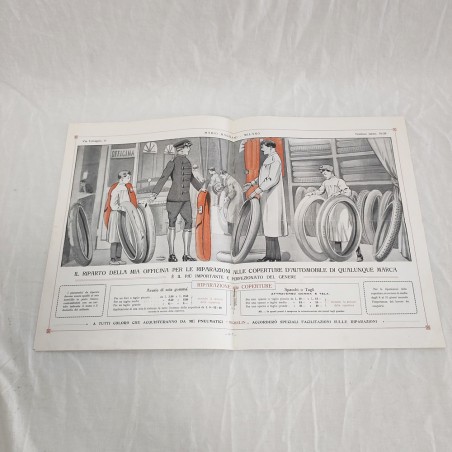 Catalogo coperture pneumatici Mario Magnani tariffe 1914-1915