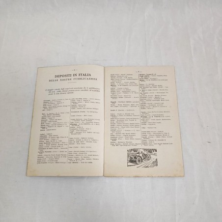 Biblioteca dell'Automobilista Catalogo semestrale Prof. Attilio Seniga 1913