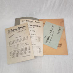 Fratelli Ballori listino prezzi 1920 1921 Accessori parti di ricambio automobili 2