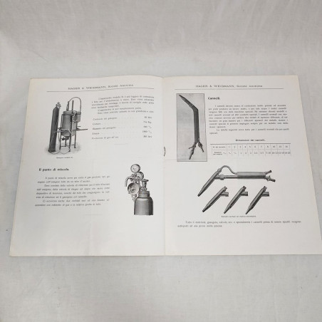 Hager & Waidemann catalogo impianti saldatura autogena