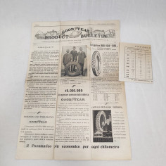 Pneumatici Good Year Product Buletin  Lucca 15 febbraio 1923