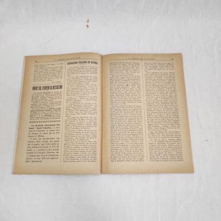 Rivista Il Corriere del Cacciatore 1 novembre 1921 - Giulio Fiocchi Cartucce