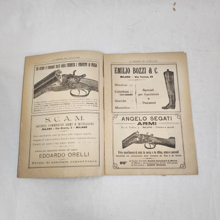 Rivista Il Corriere del Cacciatore 1 dicembre 1921 Anno III n° 23