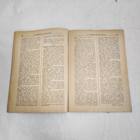 Rivista Il Corriere del Cacciatore 1 dicembre 1921 Anno III n° 23