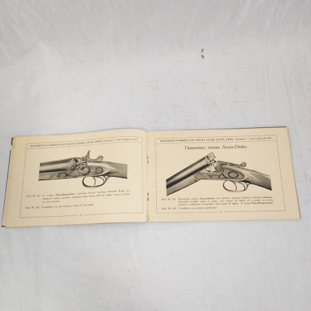 Gebr. Luck Suhl in Turingia Fabbrica fucili da caccia Catalogo prodotti anni 20