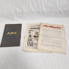 Listino prezzi Allinovi Besana & C. giugno 1922 ricambi per moto
