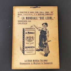 Cartoncino promozionale forche per agricoltura Indian anno 1933 XII 2