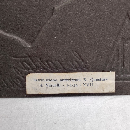 Cartoncino promozionale da vetrina SCIA la carta preferita