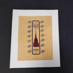 Grissineria Fassino Pagliano Torino mini poster storico telato