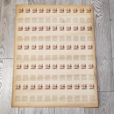 Four Roses cartoncino stampato per realizzare scatole di fiammiferi