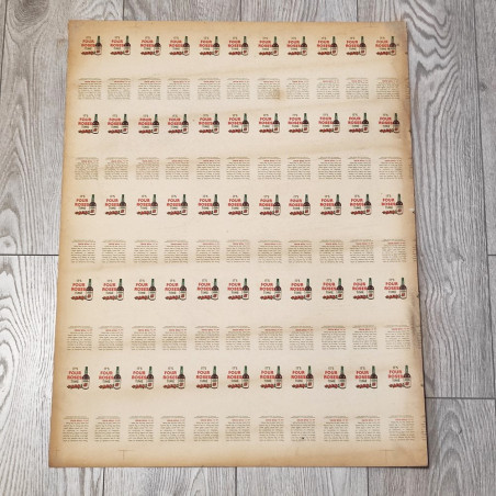 Four Roses cartoncino stampato per realizzare scatole di fiammiferi