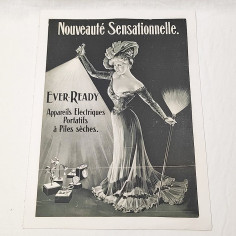 Poster Ever-Ready Appareil Electriques Portatifs a Piles seches 2