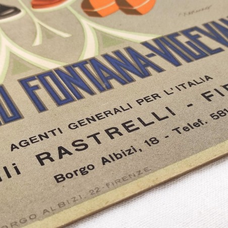 Poster vetrina Superna Calzature e sandali Agostino Fontana Vigevano