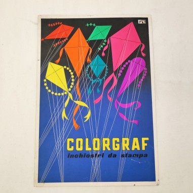 Prova colore Affisso pubblicitario COLORGRAF inchiostri da stampa