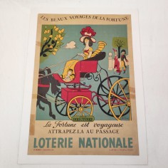 Loterie Nationale Le Beaux Voyage de la Fortune 1959 Lucien Boucher