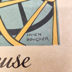 Loterie Nationale Le Beaux Voyage de la Fortune 1959 Lucien Boucher 2
