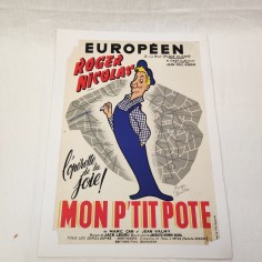 Locandina teatrale Européen Roger Nicolas L'operette de la joie Mon P'tit Pote