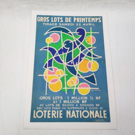 Loterie Nationale Gros Lots de Printemps Tirage Samedi 22 Avril Chabrol Guy
