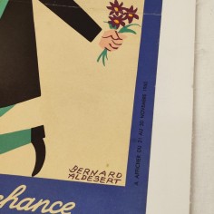 Loterie Nationale Laisser échapper la chance c'est .. Bernard Aldebert anno 1960 2