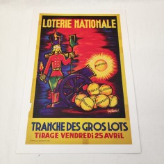 Loterie Nationale Tranche de Gros Lots Tirage Vendredi 25 avril Chabrol Guy