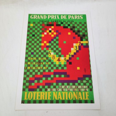 Loterie Nationale Grand Prix de Paris Tirage samedi 24 juin - Juin F.L. Esourt