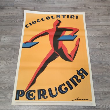 Cioccolatini Perugina stampa litografica anni 60 Casa Ricordi