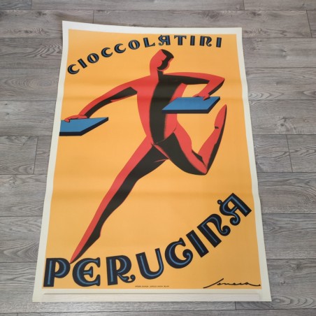 Cioccolatini Perugina stampa litografica anni 60 Casa Ricordi