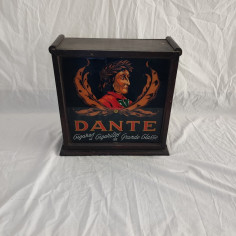 Insegna luminosa sigari e sigarette DANTE anni 30 circa