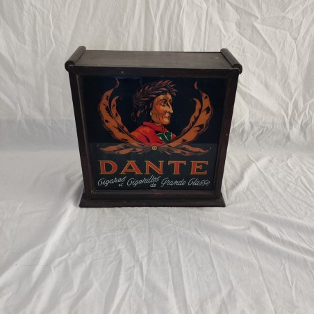 Insegna luminosa sigari e sigarette DANTE anni 30 circa