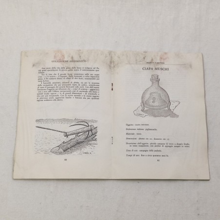 Libretto Oggetti e Mestieri Catalogo n° 4 1987 Museo Etnografico del Po