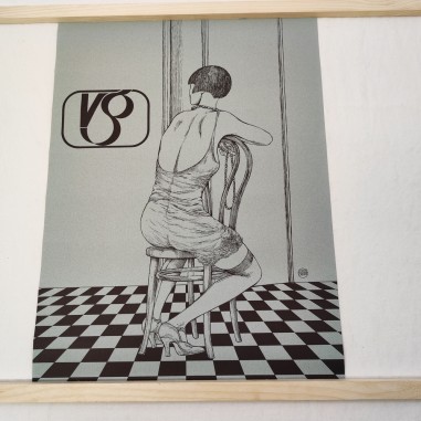 Guido Crepax poster Valentina formato 45x64 cm