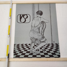 Guido Crepax poster Valentina formato 45x64 cm 2