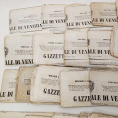 Lotto di 24 numeri della Gazzetta Ufficiale di Venezia anni 1851/1852 2