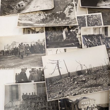 Lotto di 70 fotografie e cartoline originali I guerra mondiale 1915/1918