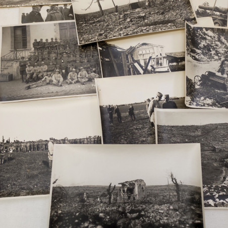 Lotto di 70 fotografie e cartoline originali I guerra mondiale 1915/1918