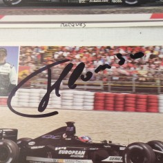 ALONSO MARQUES due cartoline con autografi in originale 2