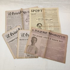 Lotto di 5 quotidiani sportivi anni 20/30