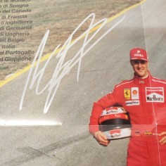Poster 70x50 cm mondiale 1996 F1 Schumacher Irvine Larini 2