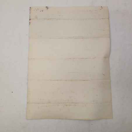 Antonio Alessio Attestato di Commendatore Direttore Officine Reggiane Alfa Romeo