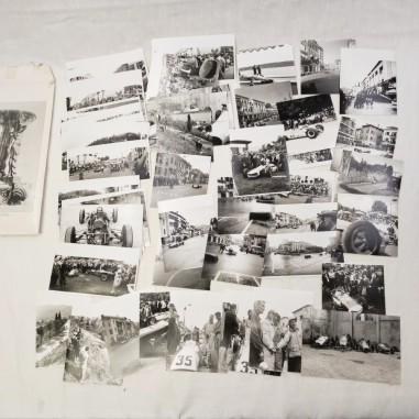 Lotto di 50 fotografie circuito del Garda anni 60 da negativo originale
