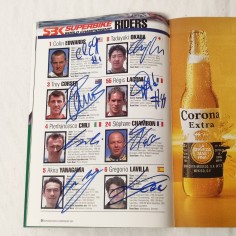 SBK Superbike Misano San Marino Programma ufficiale giugno 2001 con autografi 2