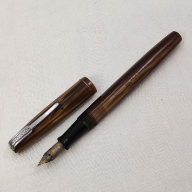WATERMANS penna stilografica modello IDEAL pennino oro 14 kt usata