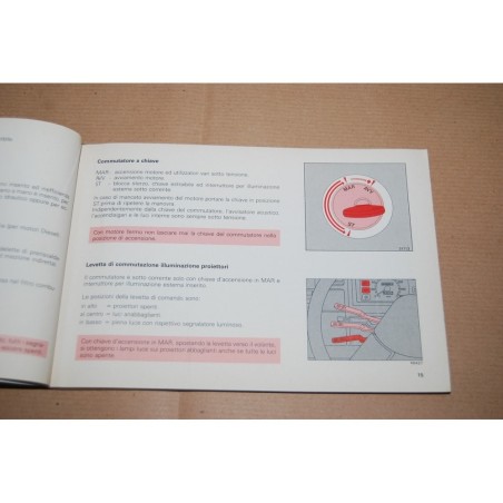 LIBRETTO USO MANUTENZIONE ALFA ROMEO AUTOFURGONE AR6 1986 OTTIMO